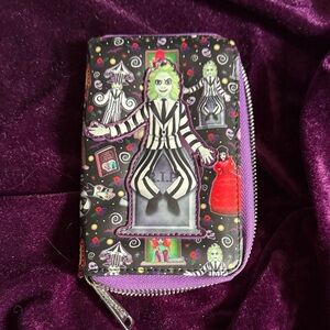 Loungefly Multicolor Beetlejuice Wallet